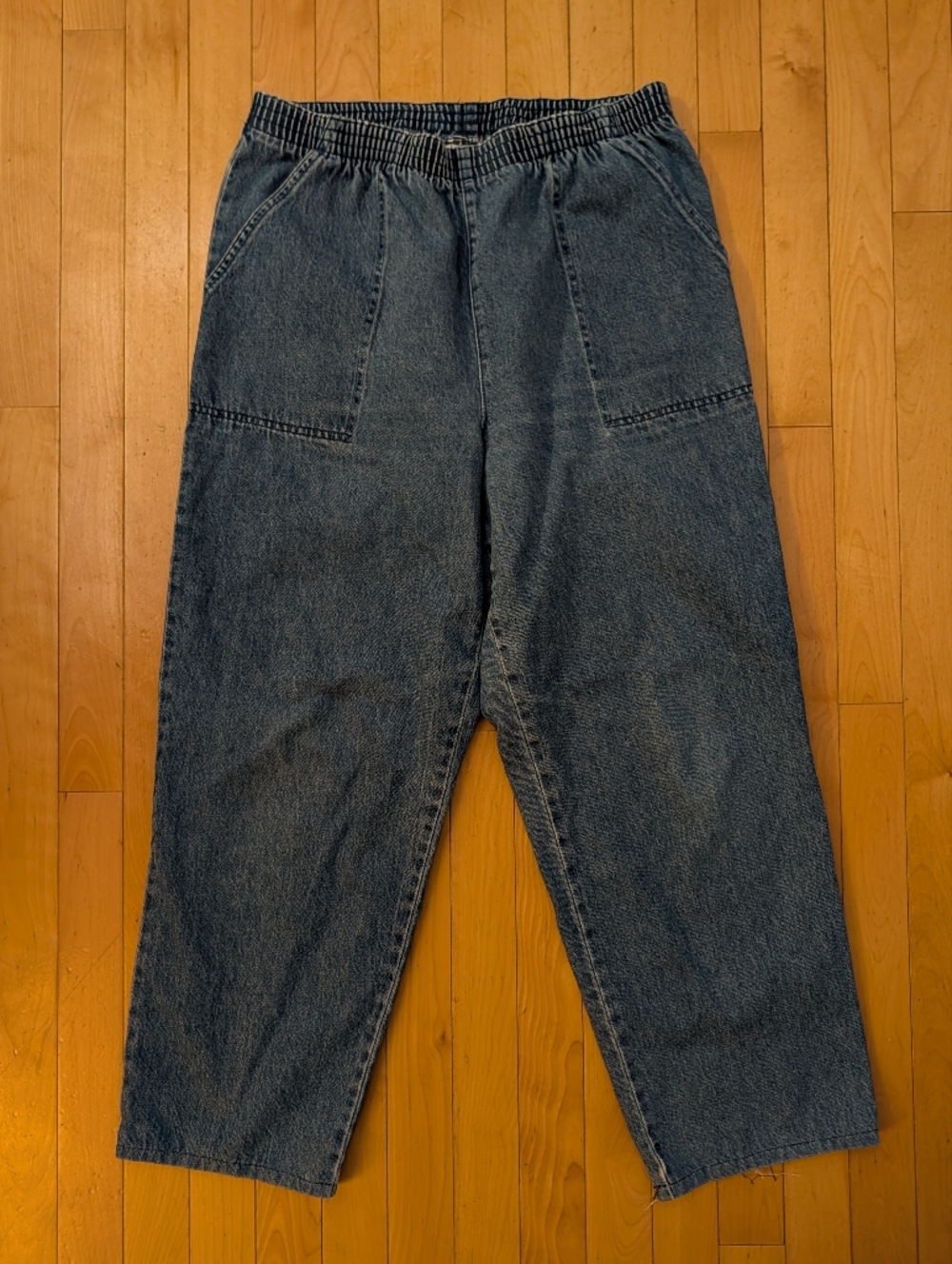 Vtg Carroll Reed Elastic Waist Jeans